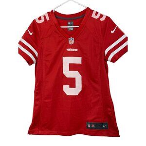 Womens San Francisco 49ers Red NFL On Field Jersey Size M Lance 5 GUC 7560